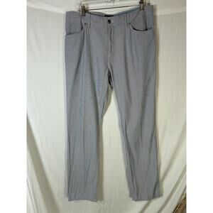 PETER MILLAR Collection 5 Pocket Casual Pants Cotton Linen Sz 36 X 34 Read!
